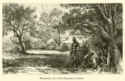 Megapolis, One of the Possession Islands by Harden Sidney Melville